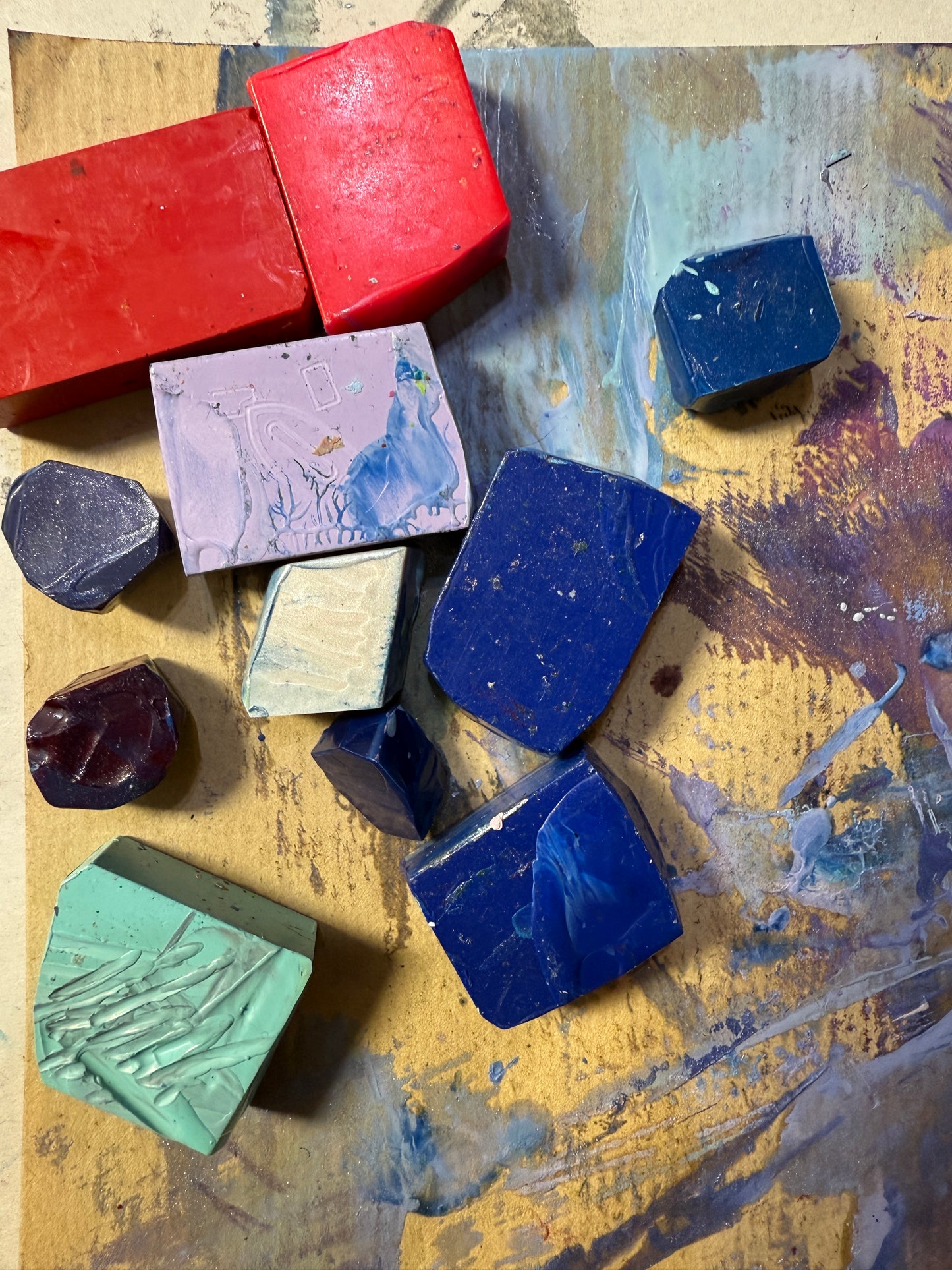 Learn the basics of encaustic iron painting