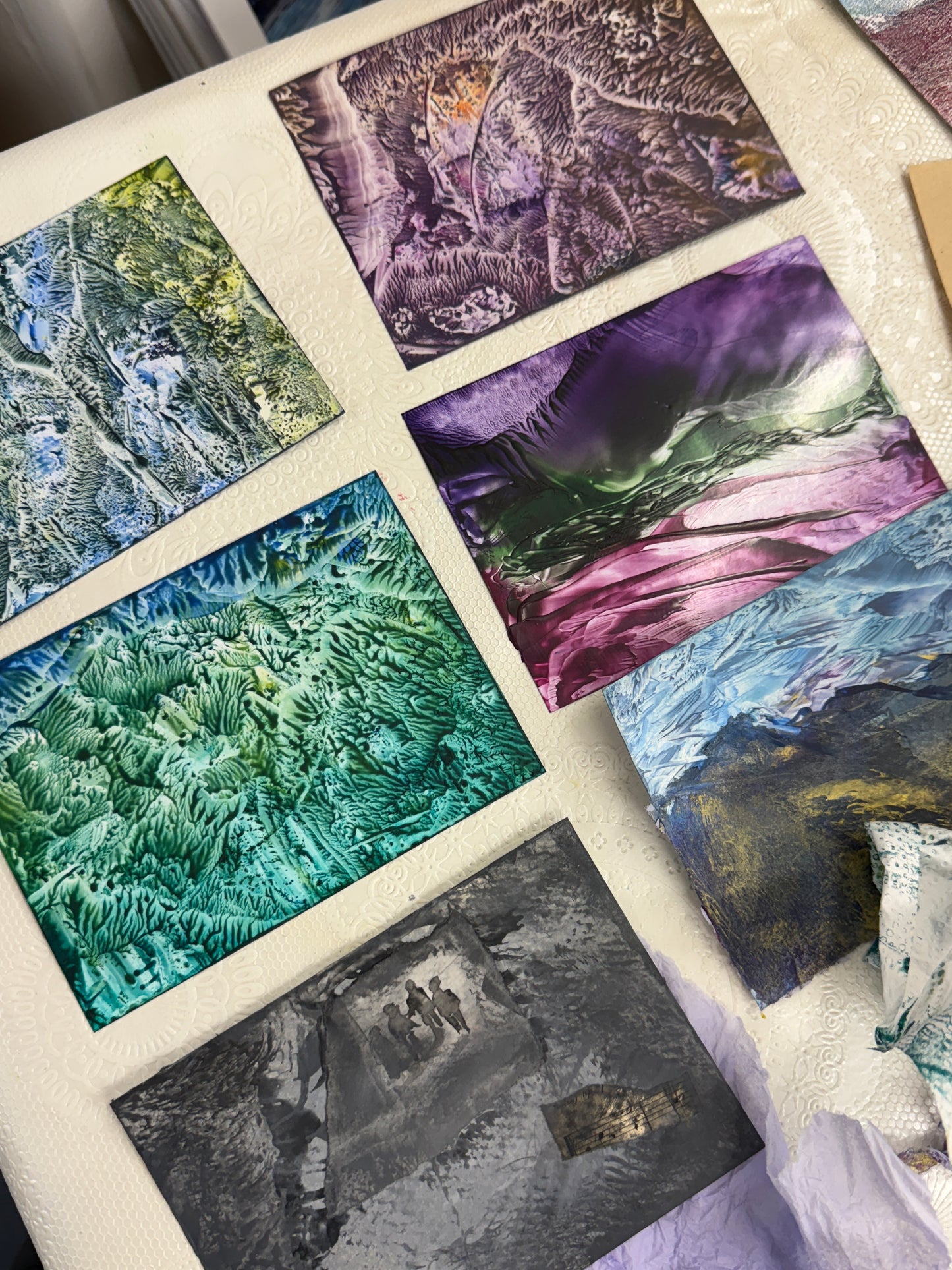 Learn the basics of encaustic iron painting