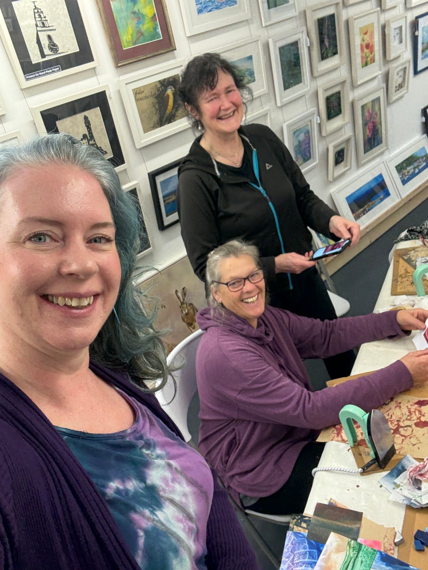 Learn the basics of encaustic iron painting