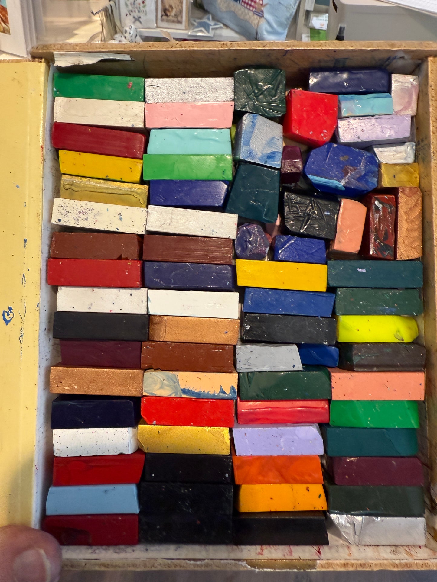 Learn the basics of encaustic iron painting