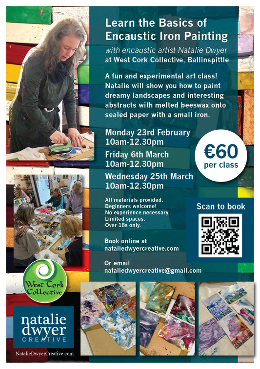 Learn the basics of encaustic iron painting